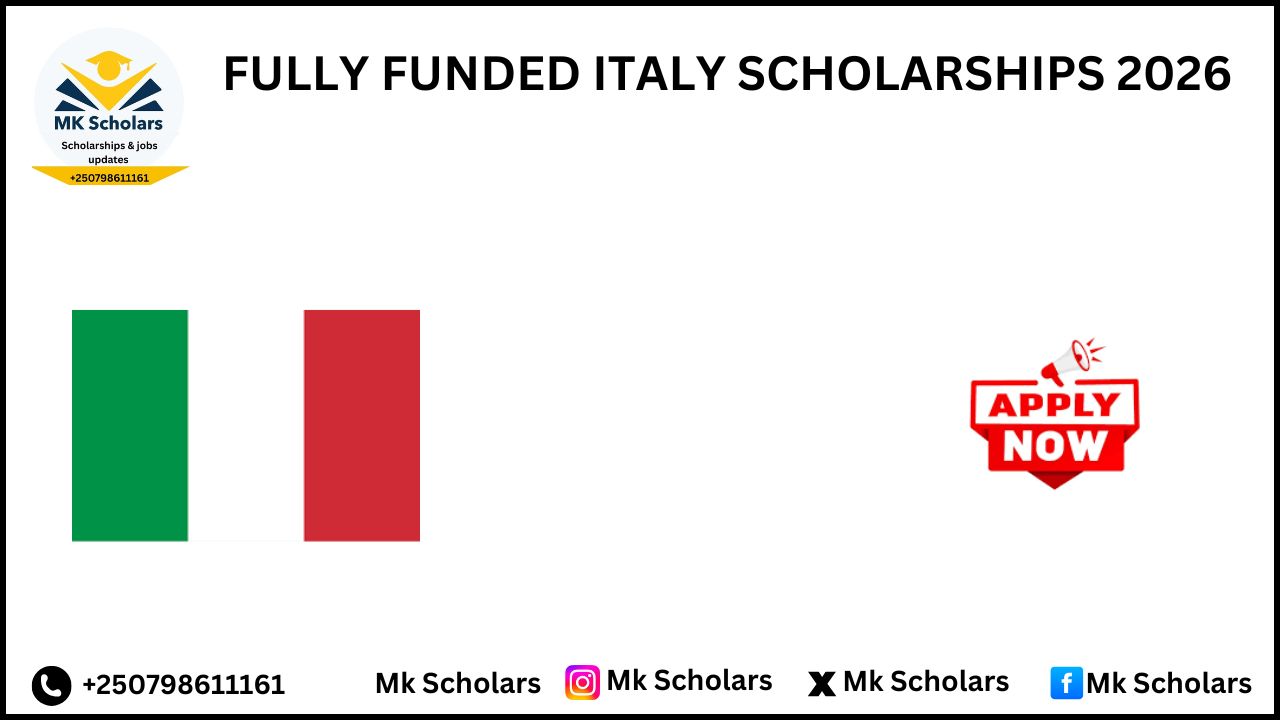 FULLY FUNDED ITALY SCHOLARSHIPS 2026